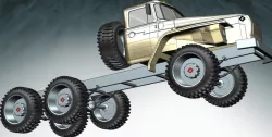 URAL TRUCK MODEL 44202