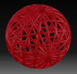 Wire Frame Sphere