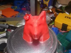 Wolf-Canine Bust