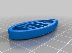 WTF keychain