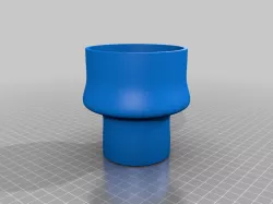 100mm to 58mm Dust Hose Adaptor remix