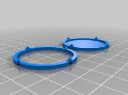 32mm  stackable Skill-rings for fantasy games miniatures