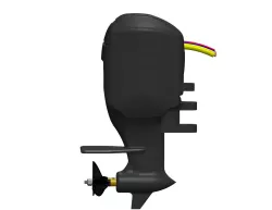 3D Printed RC Outboard`