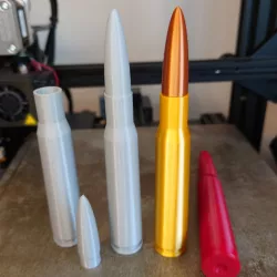 .50 BMG replica and snap cap