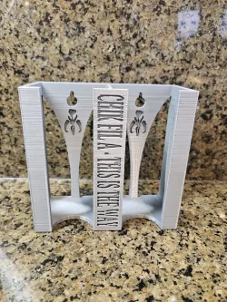 Chik Fil A Sauce packet Holder - Mandalorian theme