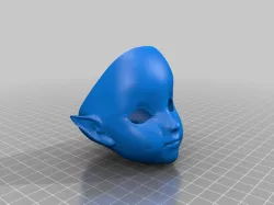 child BJD head