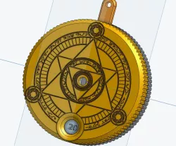 D20 Interactive Pocket Watch / Ratchet / Spinner