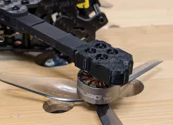 DarwinFPV Baby Ape II Arm and Rear Bumper, Antenna Support