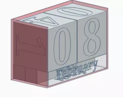 Desk Block Calendar