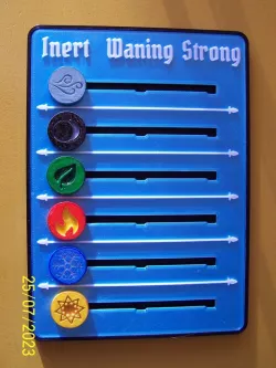 Element Tracker for Frosthaven Gloomhaven JOTL