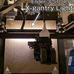 Ender 3 S1/Pro X-gantry Light