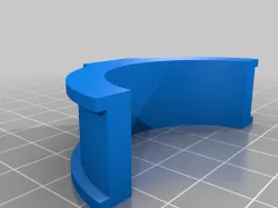 Gopro style mount roll bar (1.875") mount using hose clamp