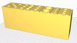 Gun Safe Dummy Round / Ammo Display for ISS Safes