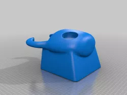 Hollow Knight Keycap (Flat Eyes Version)