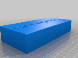 Multi Battery Box Labelled Lid