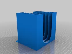 My Customized Hook and Loop 5in (configurable) Sanding Disk Pegboard Organizer Shallow