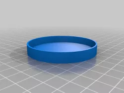 My Customized Parametric solar filter for binoculars, with nubs for soft lens border