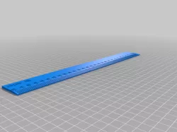 "My Ruler" with different cm-scales
