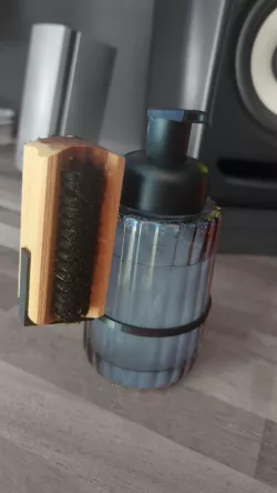 Nail Brush Mount for Soap Dispenser