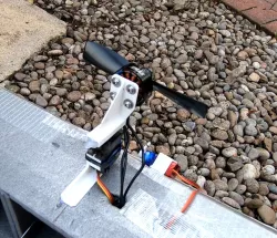 RC Skirtless Hovercraft - Booster Motor Mount