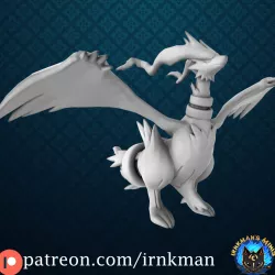 Reshiram (Pokemon 35mm True Scale)