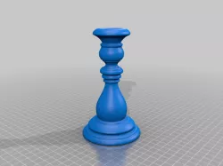 Smaller Bronze Candlestick