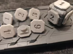 Snap Ships Dice and Blank