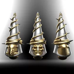 Space blasphemous inquisitor helmets