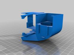 Back cooling Duct for Creality Sprite Extruder, Dual 5015 Fans