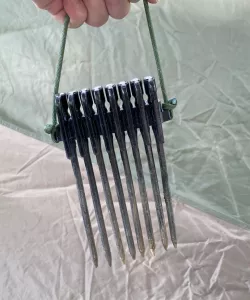 Tent stake (peg) holder ver2