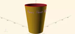 Text in a Circle OpenSCAD