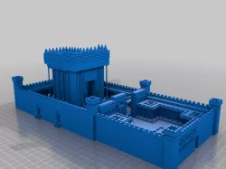 The holy temple of Jerusalem.