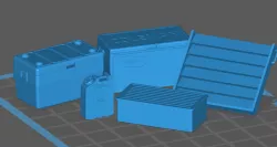 US Military Vehicle Props