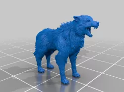 Wolf - Snarling