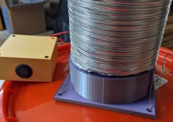120mm fan adapter to pvc or heater vent hose