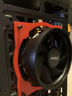 AMD Stealth Wraith fan to 120mm fan