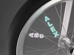 Bike Spoke Beads Letters