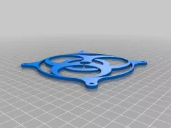 Biohazard PC fan grill