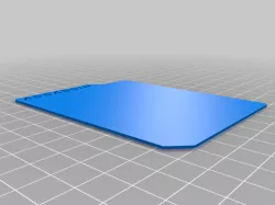 Card Divider, FaB Class Set, 98mm x 73mm x 1mm