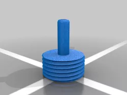 Drip Irrigation Connector .125" to .5" (v.1)