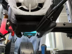 Fan shroud with scope camera mount for Micro Swiss NG Extruder