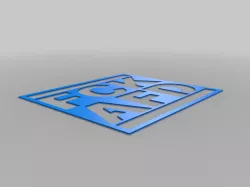 FCK AFD Stencil - Schablone
