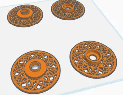FIligree Bobbin Discs for EEW Nano