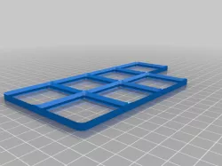 Gridfinity 2x7 base for Small Printer - Fits Ikea Alex Drawers