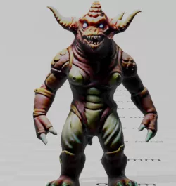 horned looster the monster