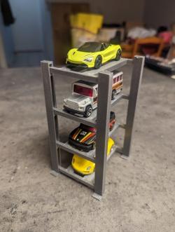 STL file Hot Wheels Matchbox Display Case 1:64 Diecast Scaleable