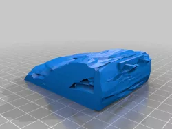 Ledge Bridge for Flex_Bridge (OpenForge Modular Plank / Rope Bridges - 28mm)