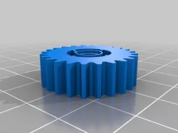 Lego Technic-compatible 24-tooth shiftable gear