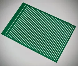 Line Stencil for A5 Journal Paper