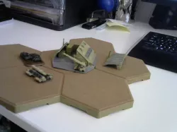 Mobile construction yard MCV